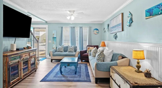 Golf Cart Included! Bright Coastal Home Near Panama City Beach & Local Dining Sunshine Chateau by Avantstay