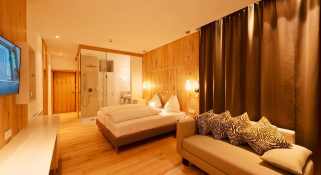 Двухместный номер Standard с балконом и с видом на озеро Amerika-Holzer Hotel & Resort