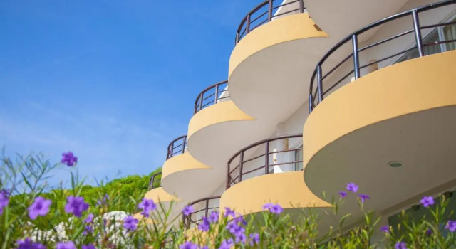 Двухместный номер Standard с балконом и с частичным видом на море Quinta Bella Huatulco