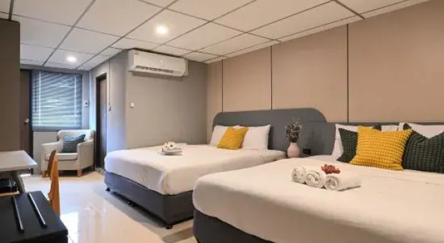 Номер Deluxe Floton Bangkok Hotel