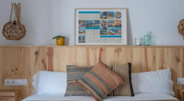 Двухместный номер Standard с балконом Hostal Sa Teula