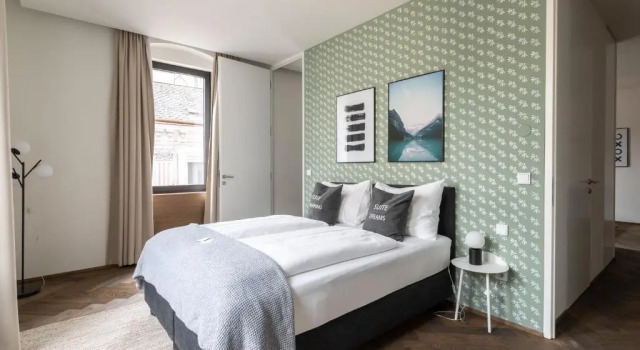 Люкс c 1 комнатой с балконом Limehome Linz Schillerstraße