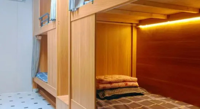 Кровать в общем номере (женский номер) Ruoqi xiangQing Hotel