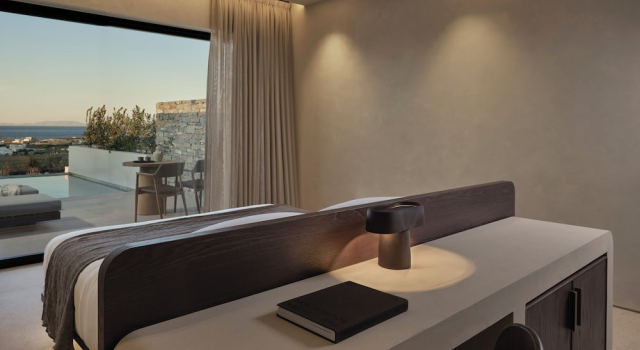 Двухместный люкс Grand Terrace с видом на сад Oroséa Paros