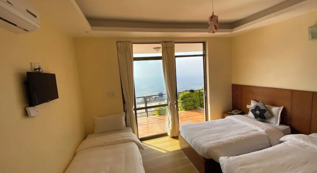 Трёхместный номер Deluxe с балконом Ratna Giri Resort