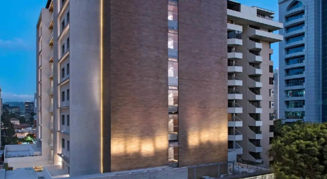 Кровать в общем номере Courtyard by Marriott Guatemala City