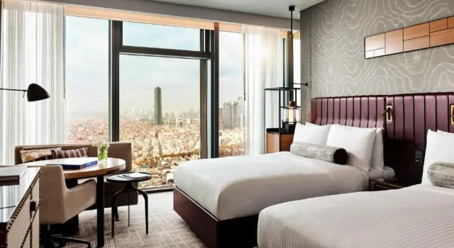 Номер Fairmont Skyline Fairmont Quasar Istanbul Hotel