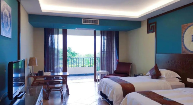 Двухместный номер Deluxe с видом на сад Курорт Luhuitou State Guesthouse