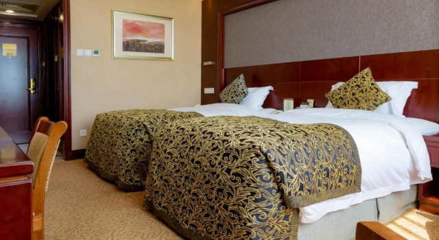 Семейный номер Standard с видом на море Yantai Golden Gulf Hotel