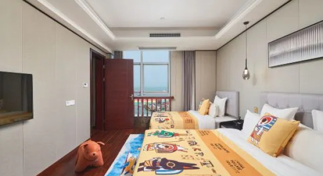 Семейный люкс с видом на море Gouqi Shengshan Seaview Hotel