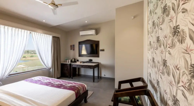 Номер Executive Parijat Lake Resort by GoldMark, Madhai- Satpura National Park