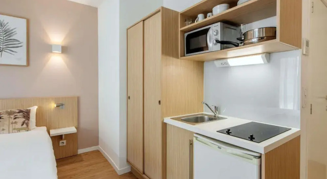 Двухместная студия Aparthotel Adagio Access Bruxelles Europe Aparthotel
