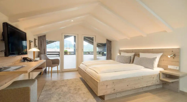 Двухместный номер Standard с видом на горы Hotel Garni Gerberhof