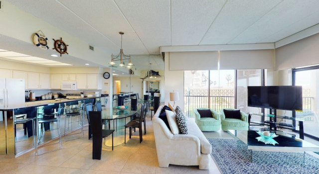 Апартаменты Gulf-view 3br, Patio, Yard: Suntide III - Unit 101