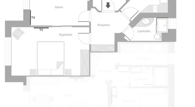 Апартаменты c 1 комнатой с балконом Sanhaus Apartments - ul HAFFNERA i okolice - 3-5 minut od plaży i deptaka