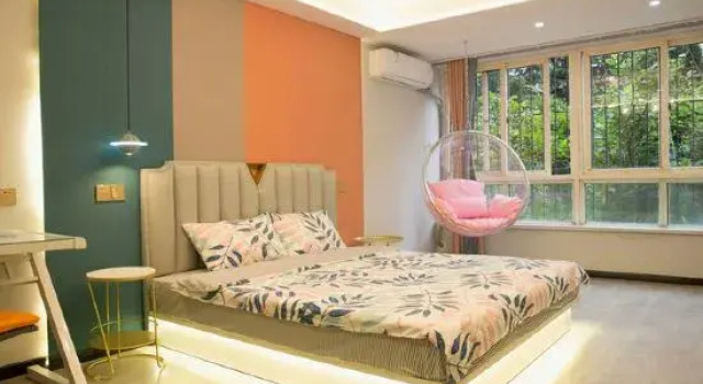 Qingdao Jiangli Morandi Theme Homestay (Qingdao North Railway Station Zhenhua Road Subway Station)