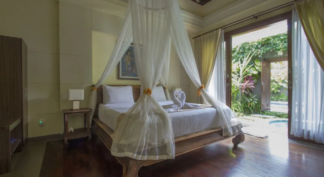 Вилла c 1 комнатой с балконом Ladera Villa Ubud