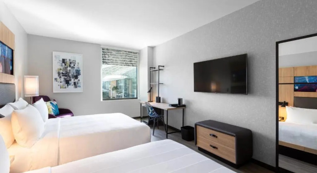 Четырёхместный номер Standard Aloft by Marriott San Juan