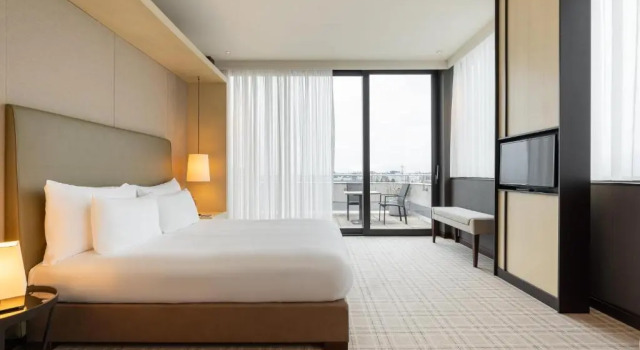 Люкс c 1 комнатой с видом на горы Crowne Plaza Geneva by IHG