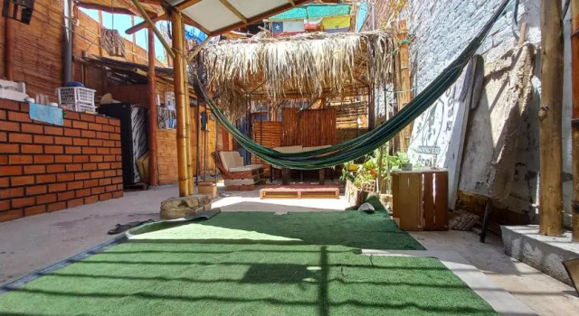 Кровать в общем номере (женский номер) Wallys House Mancora