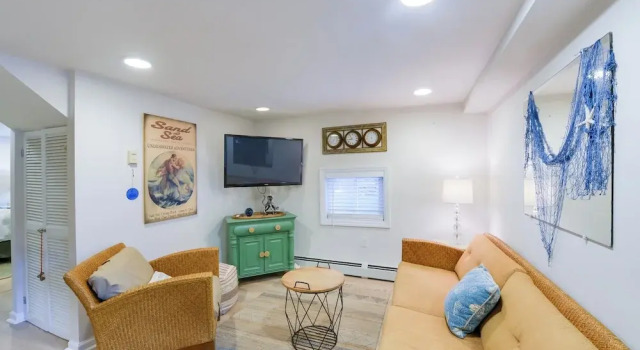 Cozy Ventnor Getaway: Walk to Public Beach!, Foglalás Apartman Ventnor City Jersey Shore