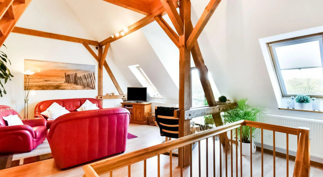 Коттедж Modernes Ferienhaus in Thorstorf mit Sauna
