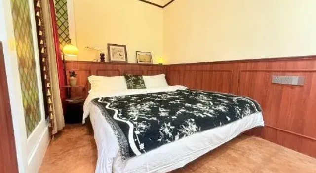 Кровать в общем номере Camphor Inn（Chaozhou Ancient City Paifang Street Branch）