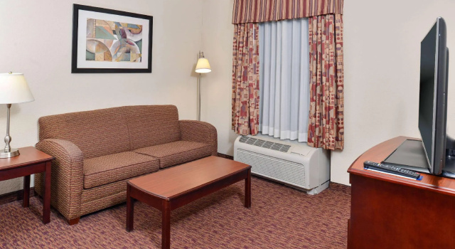 Двухместная студия Hampton Inn & Suites Muncie