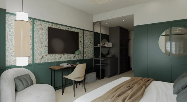 Номер Superior Grand Hotel de Courtoisville