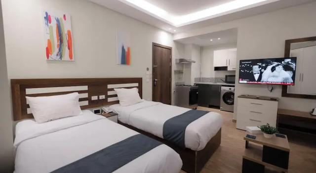 Двухместная студия Deluxe Royal Inn Residence New Cairo