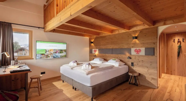 Двухместный номер Standard c 1 комнатой с видом на горы Hotel Penzinghof