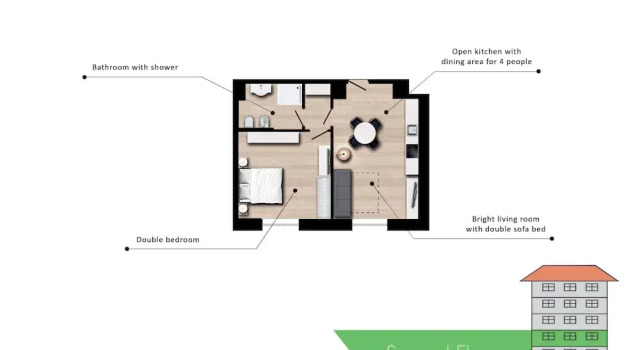 Freguglia E - Modern Cozy 1 BR Steps From Duomo, Забронировать Апартаменты/квартира Апартаменты Милана, рядом с Музео дель Новеченто, Апартаменты/квартира