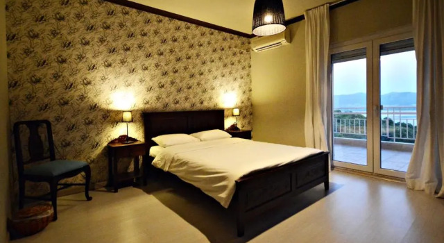 Двухместный номер с видом на озеро Guesthouse Vissinokipos - Biker Friendly - Motorradhotel