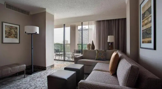 Двухместный номер Standard с балконом и с красивым видом из окна San Antonio Marriott Riverwalk