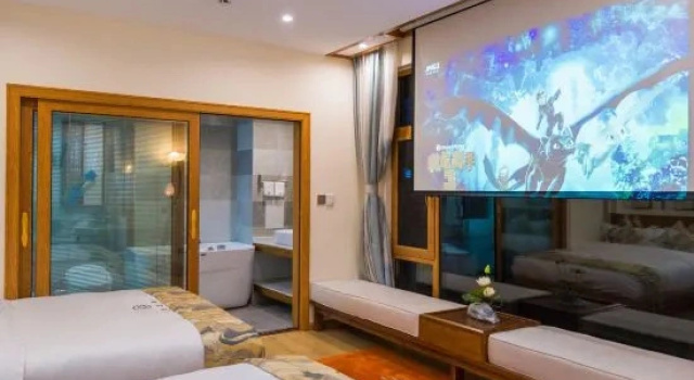 Люкс с красивым видом из окна Shui Zhi Pan Lake View Inn