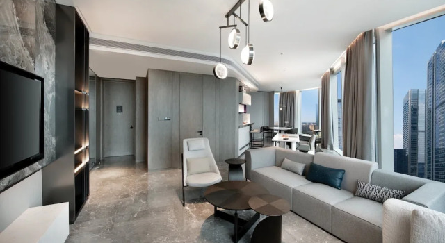 Люкс c 1 комнатой Crowne Plaza Hangzhou Science City by IHG