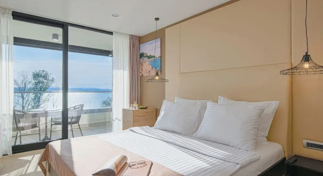Двухместный номер Superior с балконом и с частичным видом на море Boutique Hotel Esplanade