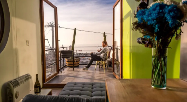 Двухместный люкс Grand c 1 комнатой Hotel Winebox Valparaiso