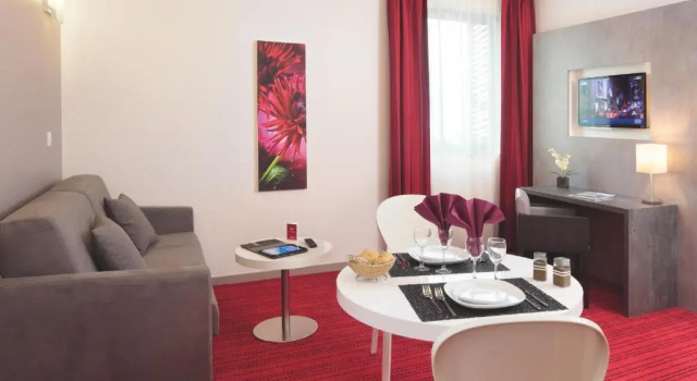 Апартаменты c 1 комнатой AppartCity Confort Grenoble Inovallée
