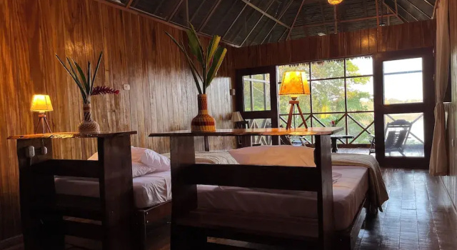Двухместный номер Deluxe с видом на реку Andean Wings Sotupa Eco Lodge