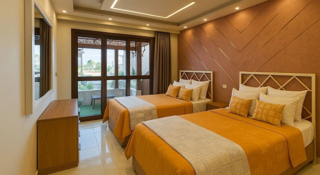 Elegant Coastal Chalet in Port Said With Pool Access, Забронировать Шале Эзбет Шалаби-эль-Руди мухафаза Порт-Саид