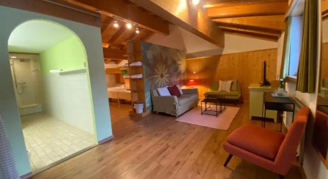 Семейный номер Standard с видом на горы Sport-Lodge Klosters