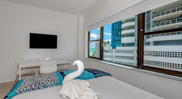 Двухместная студия Beach Front Studio Miami Beach