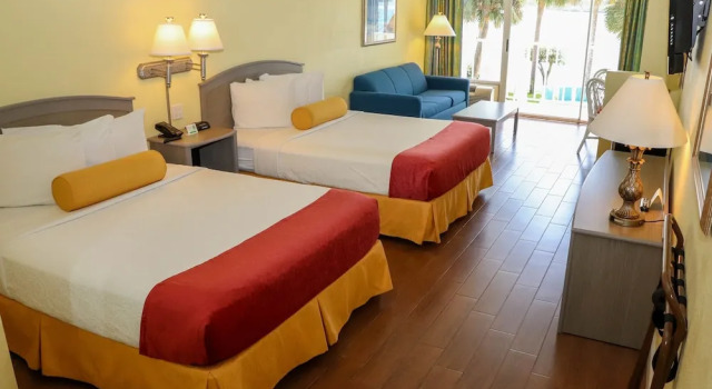 Люкс с видом на воду Jupiter Waterfront Inn