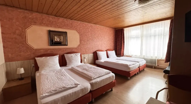 Четырёхместный номер Economy с видом на город Hotel Black Forest