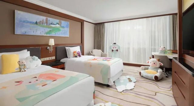 Двухместный семейный номер Standard Sheraton Nanjing Kingsley Hotel & Towers