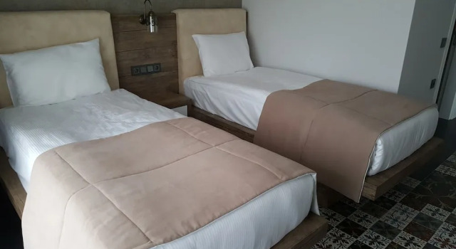 Люкс с балконом и с видом на горы Sedir Park - Beach Bungalow