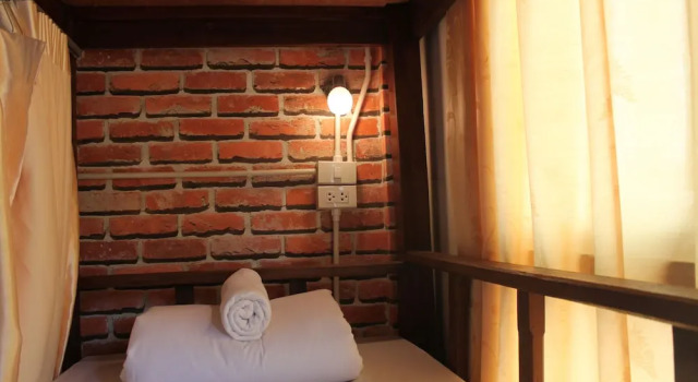 Кровать в общем номере Bunk Boutique