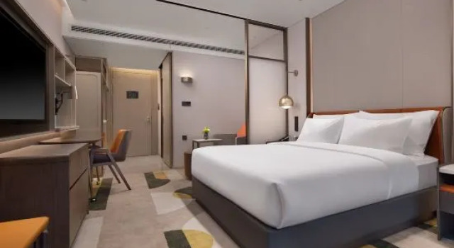 Номер Deluxe Home2 by Suite Wuhan Qingshan