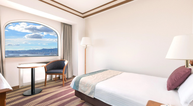Кровать в общем номере (женский номер) Hotel Plaza Kobe